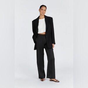 NWT! DISSH OSLO SATIN BLACK PANT. Size 8!